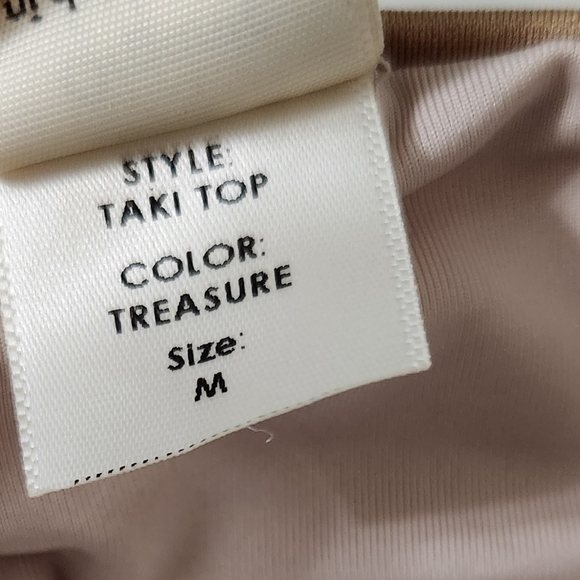 New!Baobab Collection Taki One shoulder Bikini Top in Treasure - Picture 8 of 10